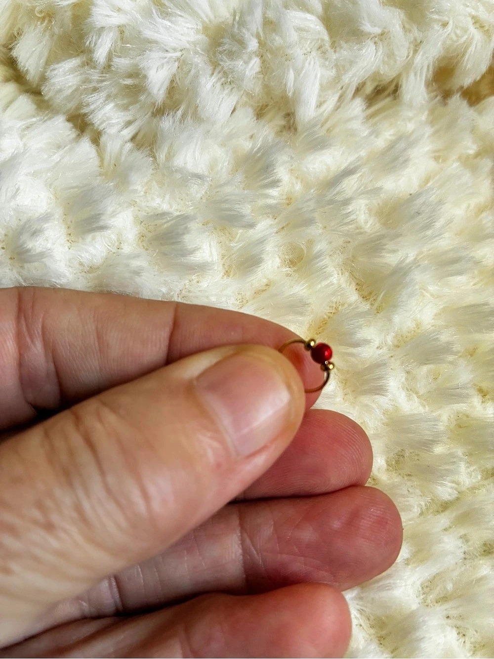 Dainty nose ring